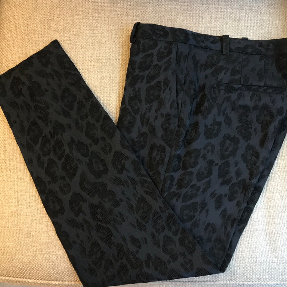 Zara cropped straight leg pants